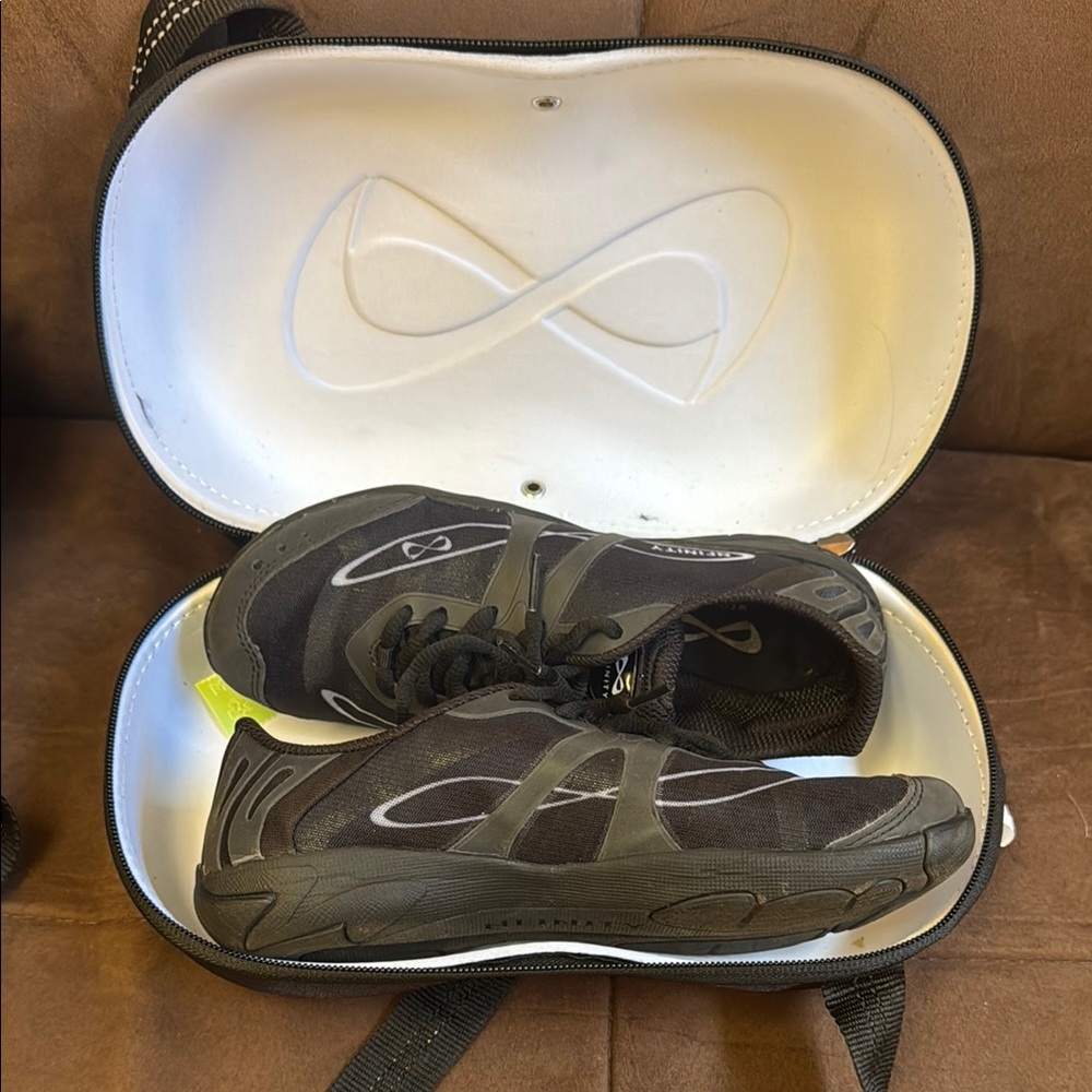NFINITY Black Athletic Shoes Used Like New